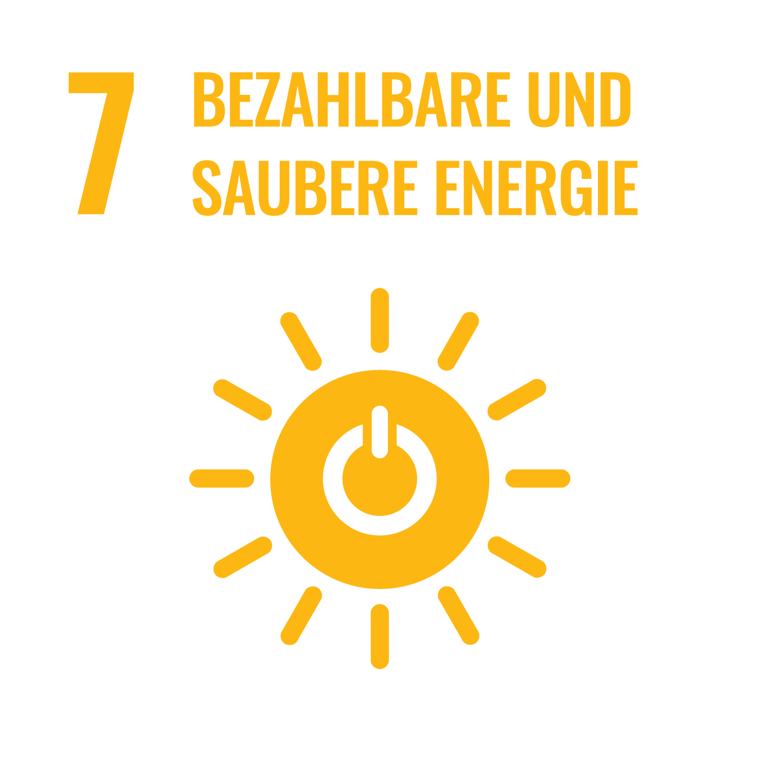 Ziel 7 Bezahlbare und saubere Energie