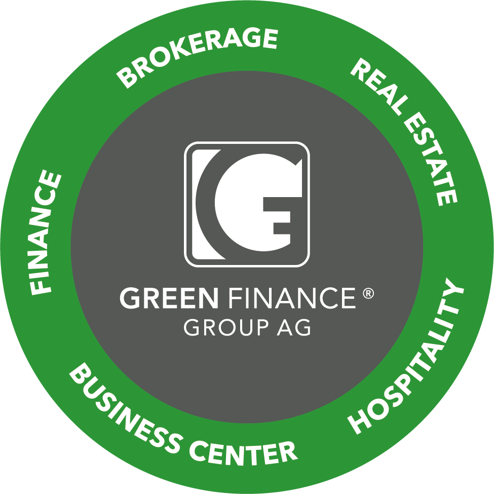 Organigramm mit Tochtergesellschaften der Green Finance Group AG